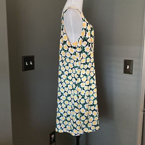 90's Shift Yellow Poppy Mini Dress Sun DVF for Target Diane von Furstenberg NWT - Picture 7 of 16